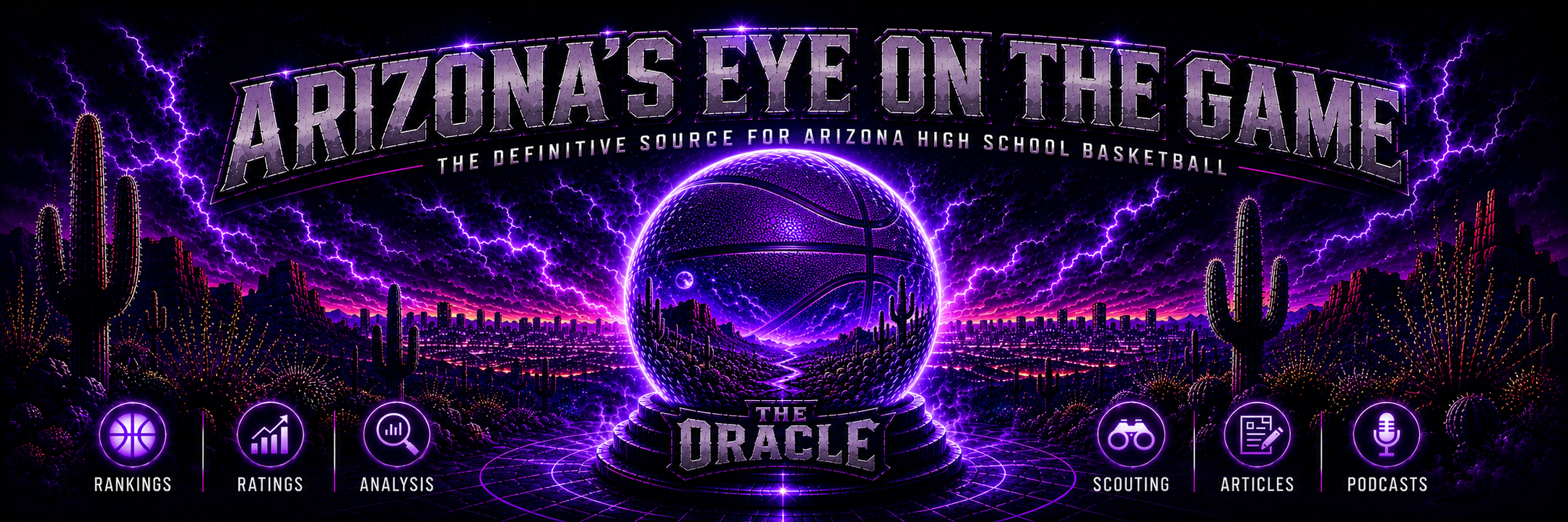 The Oracle — Arizona's Eye on the Game · The definitive source for Arizona high school basketball